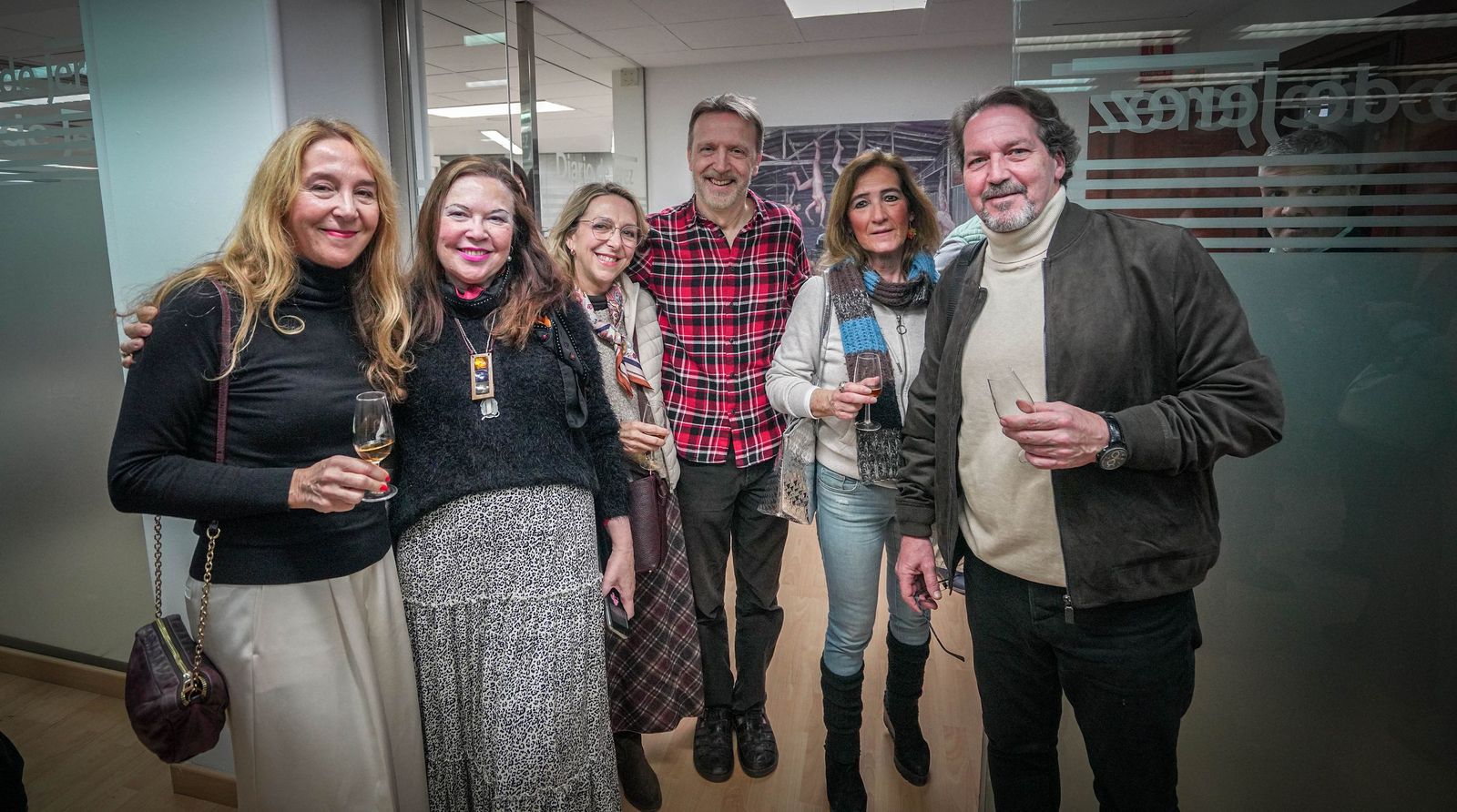 Imágenes de la inauguración de la exposición de Manuel del Valle en la sala ArteaDiario