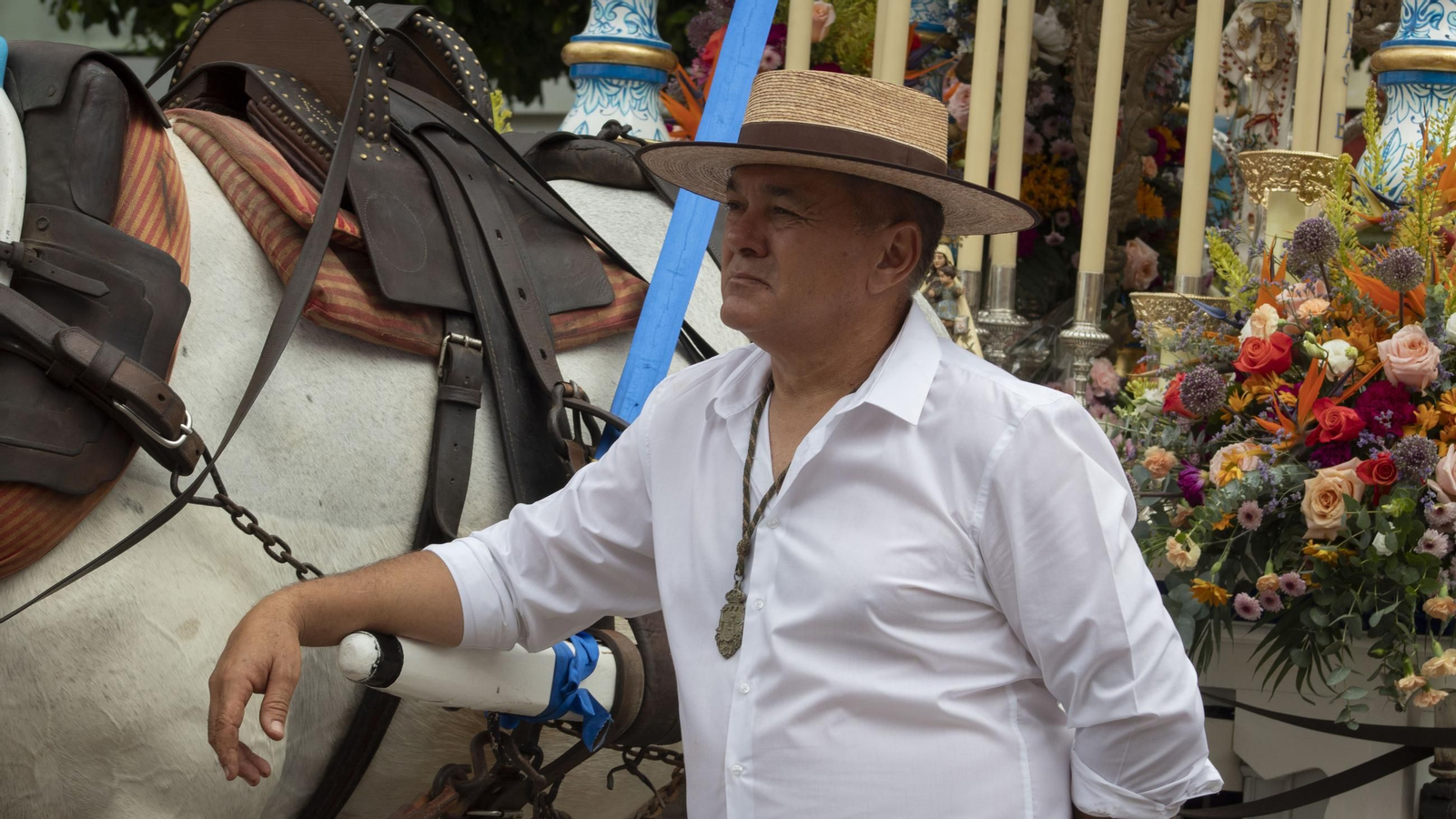 Romería del Rocío: las imágenes de la salida de la hermandad de San Fernando