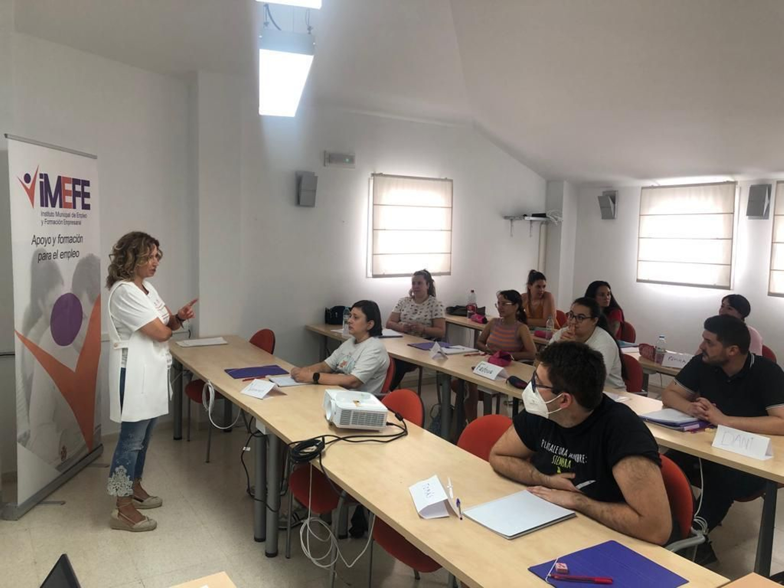 Imagen de archivo de una formación en IMEFE.