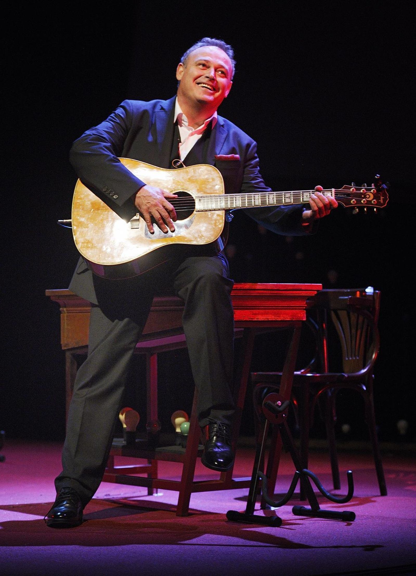 Pablo Carbonell actúa hoy en el Teatro Apolo.