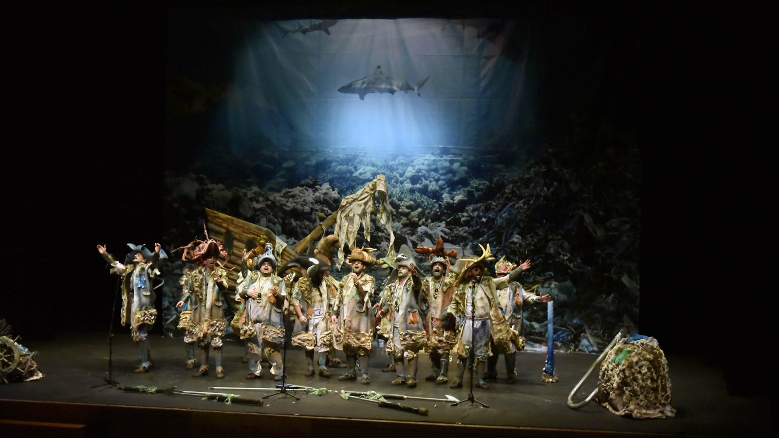 Las mejores fotos de la Gran Final del Concurso de Agrupaciones Carnavalescas de La Línea