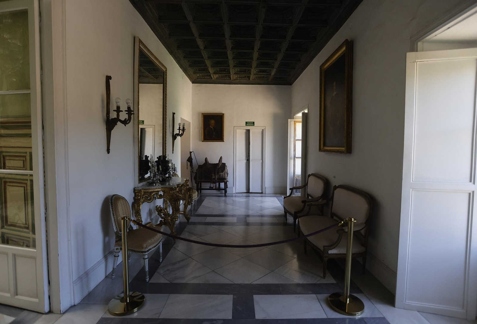 La visita al Cuarto Alto de los Reales Alcázares de Sevilla, en imágenes