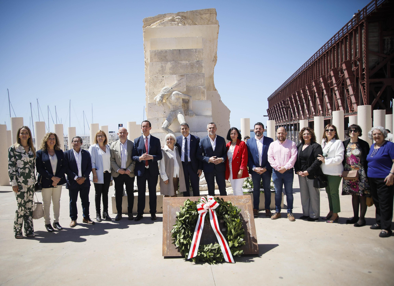 Acto de conmemoración a las víctimas del campo de concentración nazi de Mathausen, en imágenes