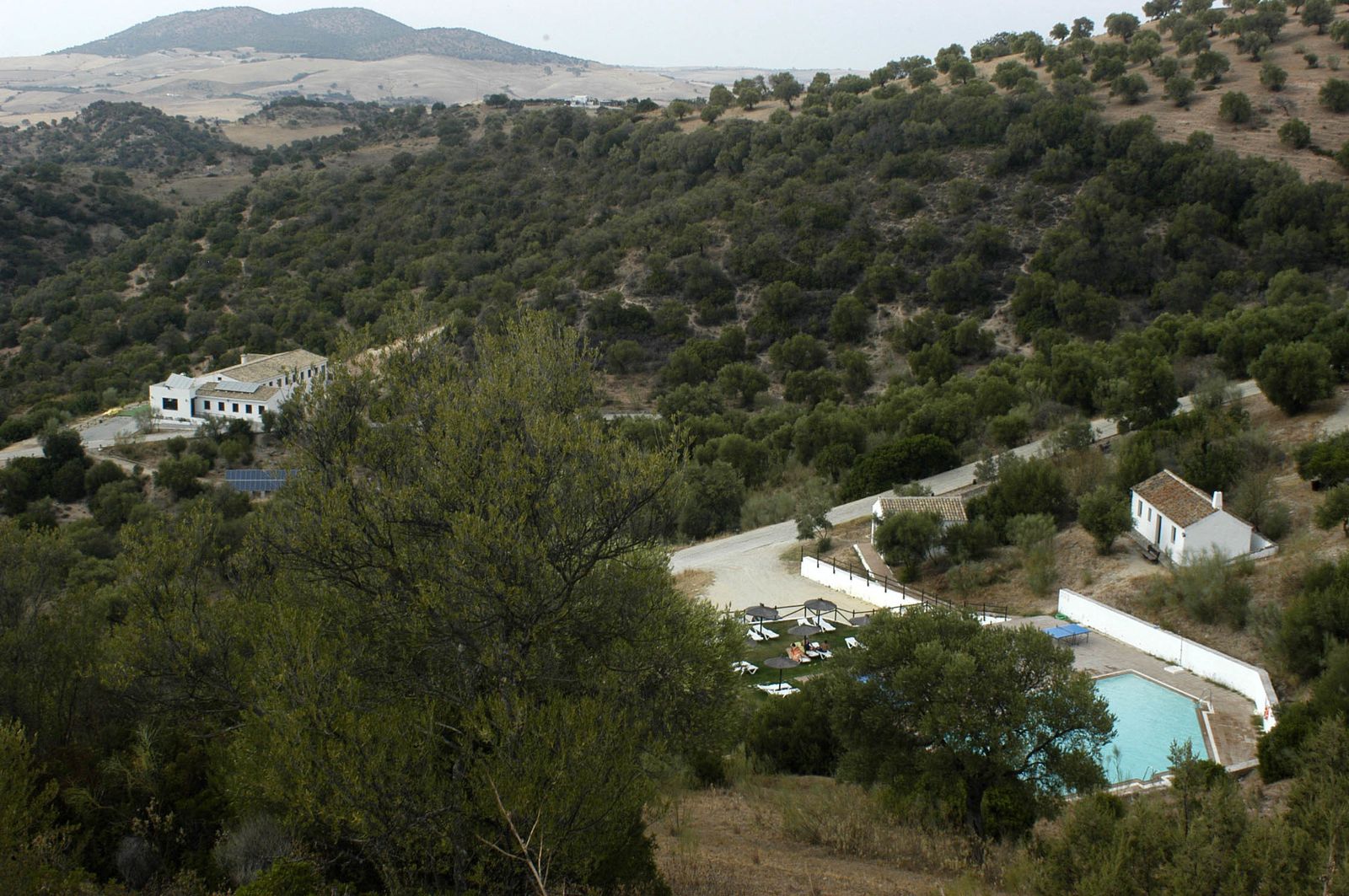 El complejo turístico Tajo del Águila, en el municipio de Algar.