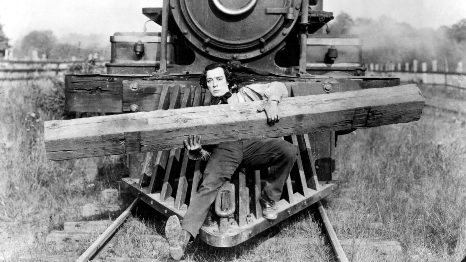 Fotograma de 'El maquinista de La General'.