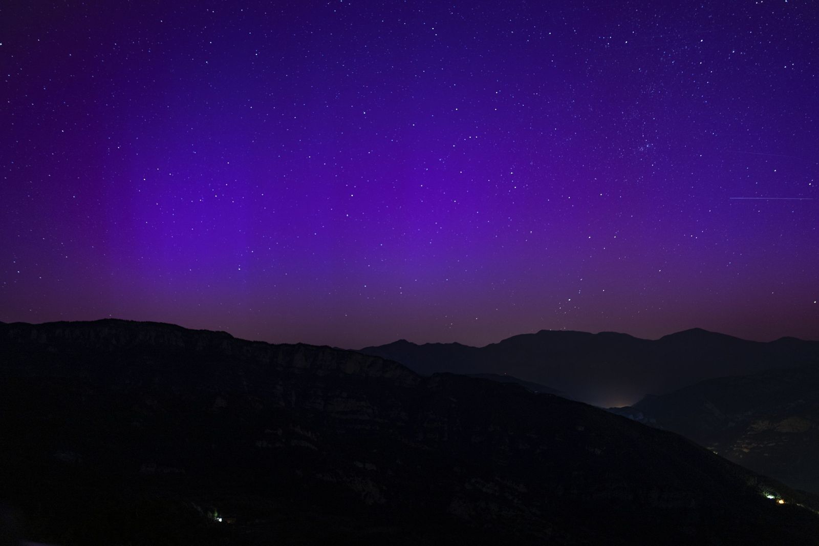 La aurora boreal vista desde España y Europa