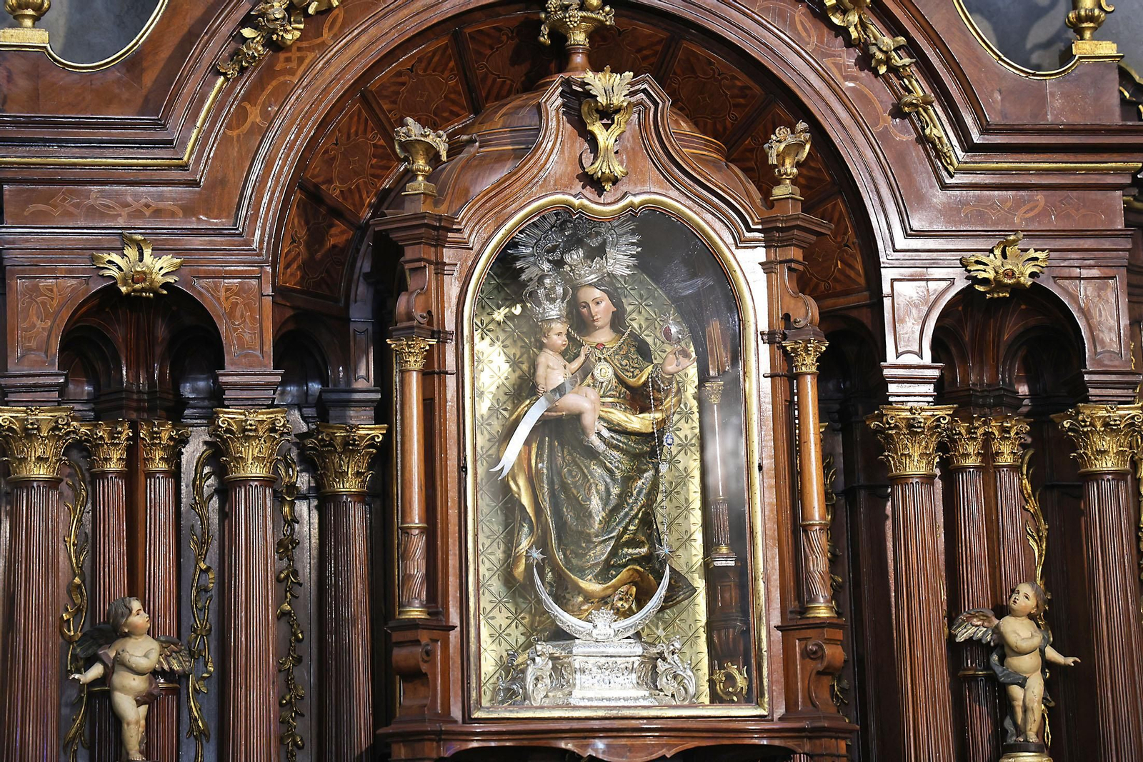 Imágenes de la ofrenda floral a la Virgen de La Cinta