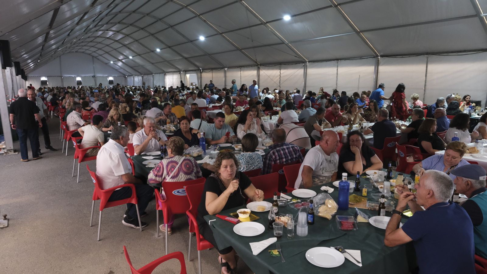 Imágenes de la comida anual de la CUCN, en Níjar