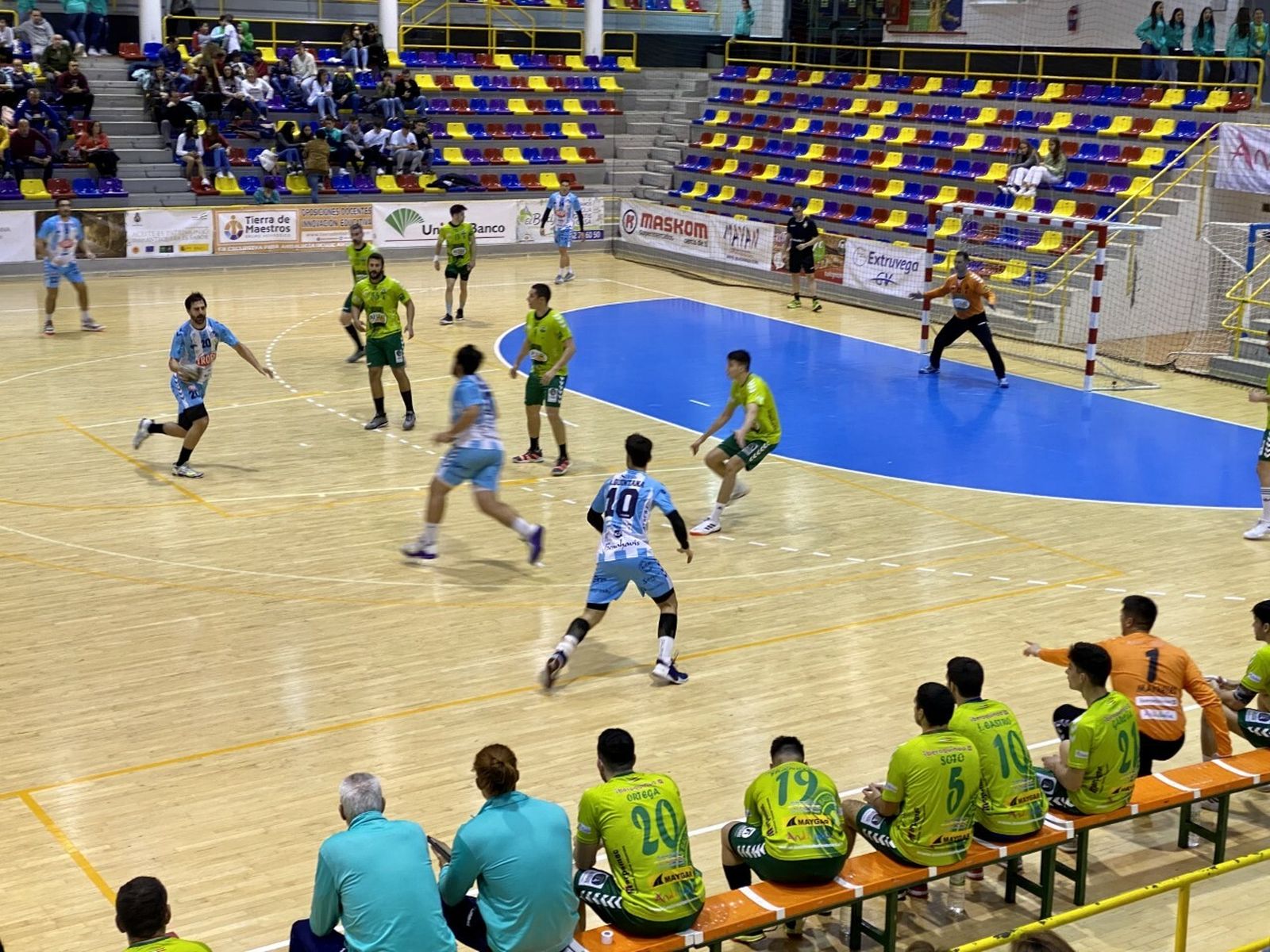 Una imagen del Alsur Antequera-Trops Málaga