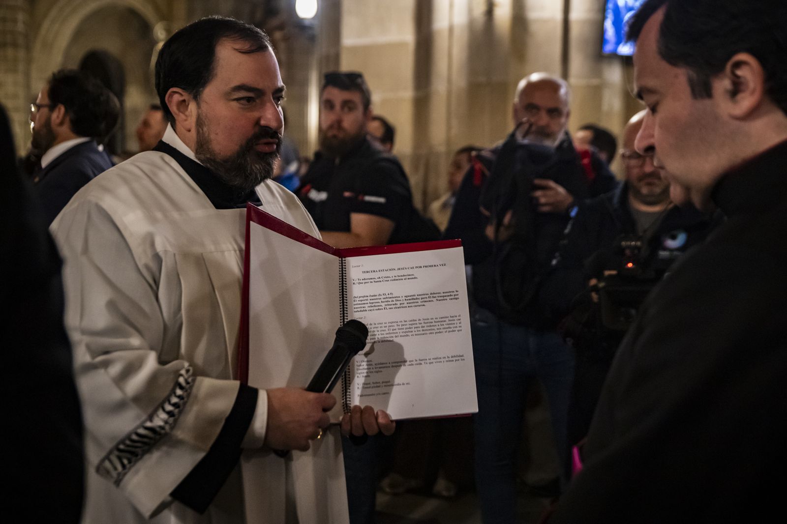Vía-Crucis de las Hermandades con el Señor de la Sentencia
