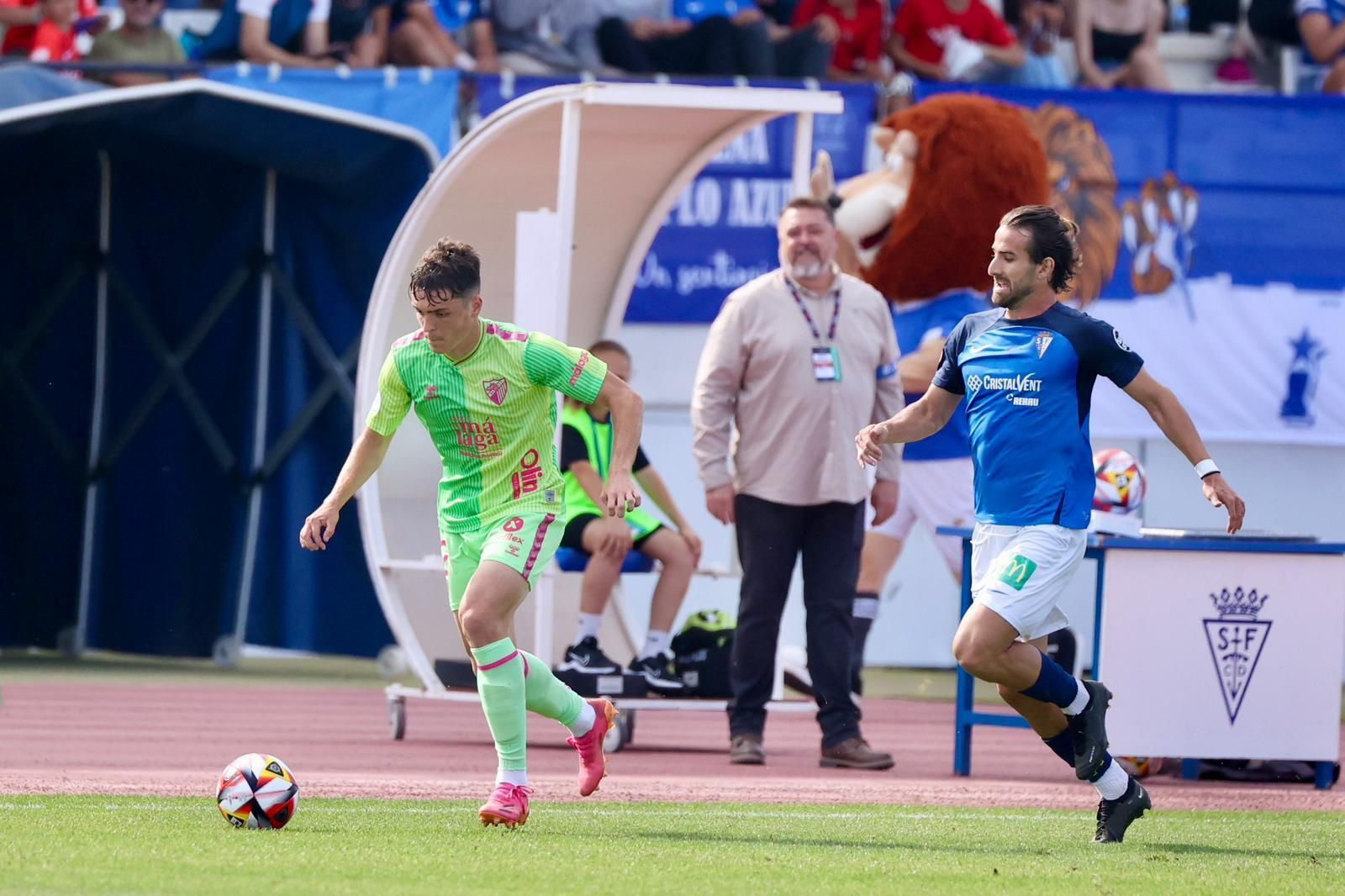 El San Fernando - Málaga CF, en fotos