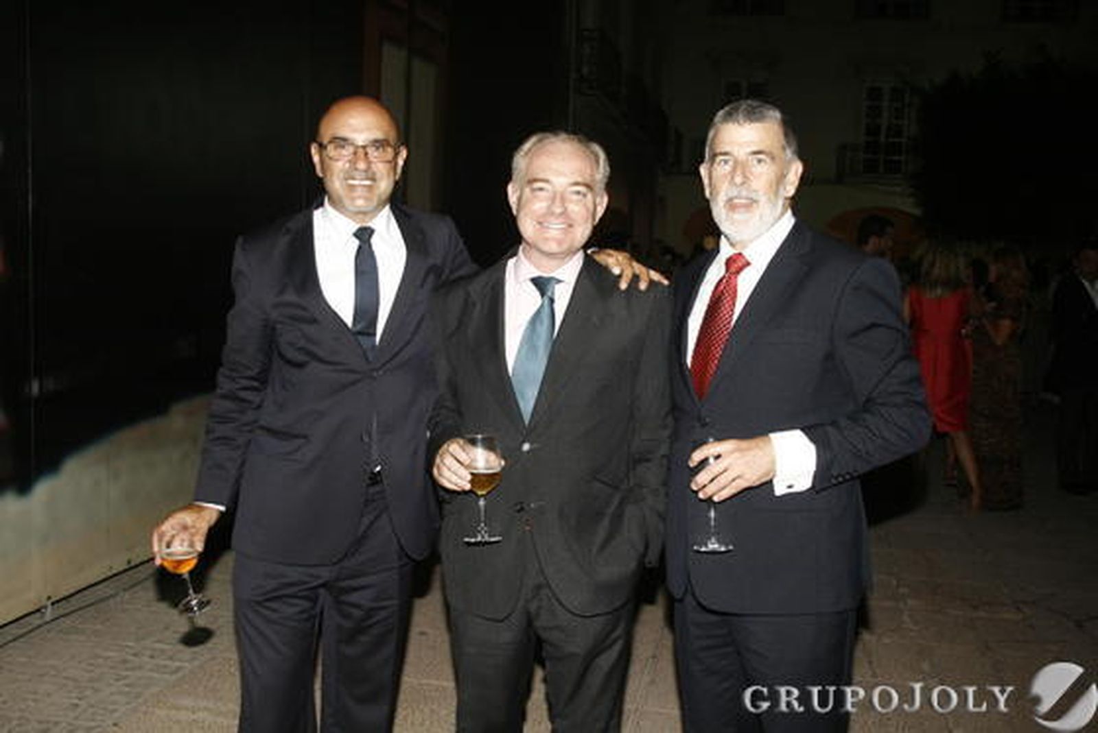 Antonio Lao, director de Diario de Almería, Antonio de Nó, director de Comunicación, Marketing y Relaciones Institucionales en Air Nostrum y Emilio Osorio, gerente de Diario de Almería. / Rafael González y Ricardo García