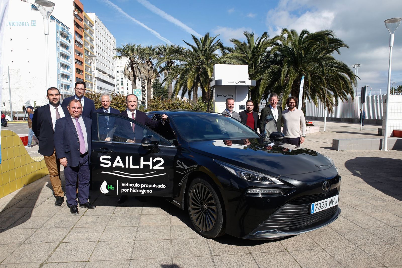 Las fotos de las demostraciones de usos del hidrógeno verde de Futuretech H2, en Algeciras