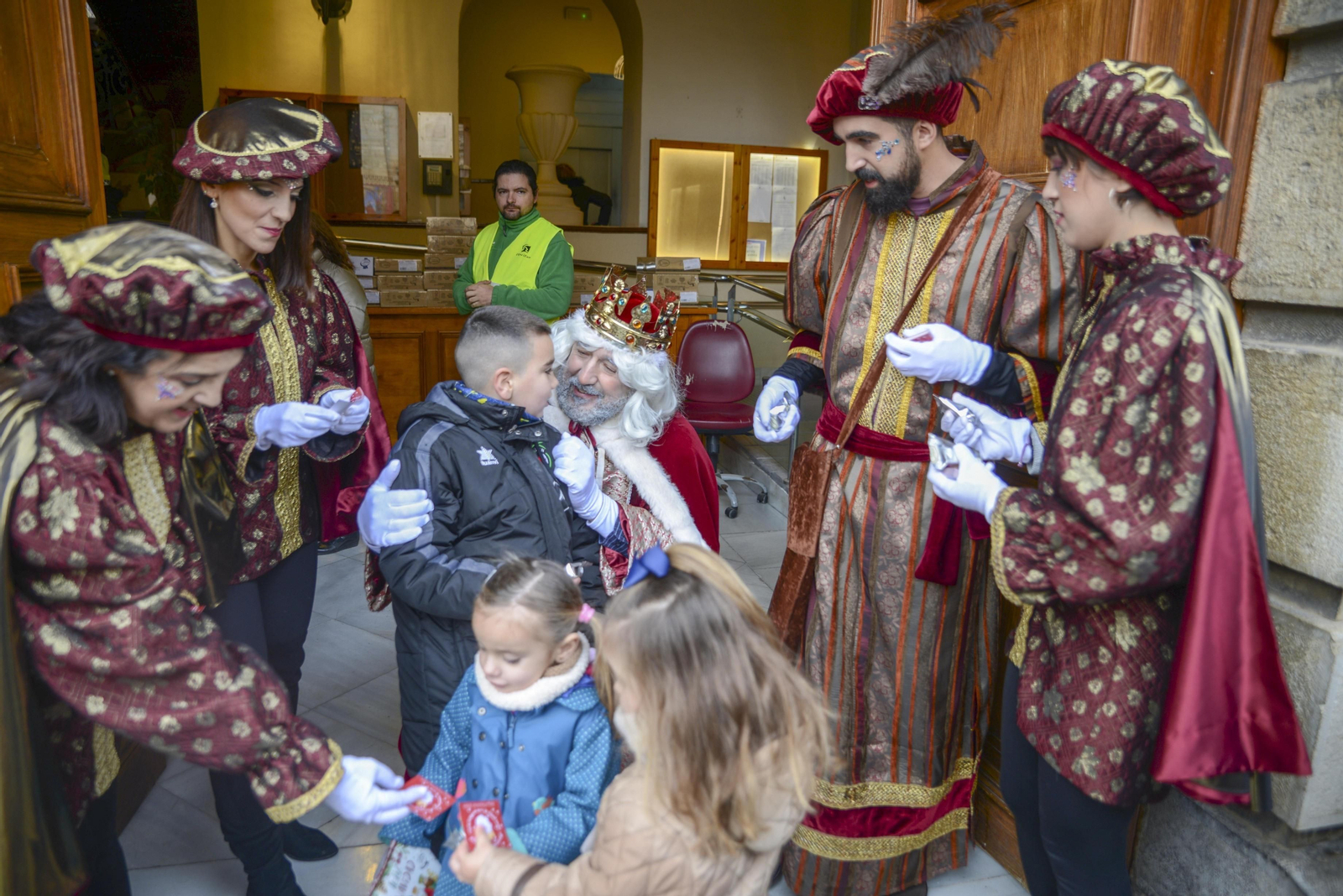 ¡Los Reyes Magos ya están en Jaén! Así ha sido su llegada a la capital