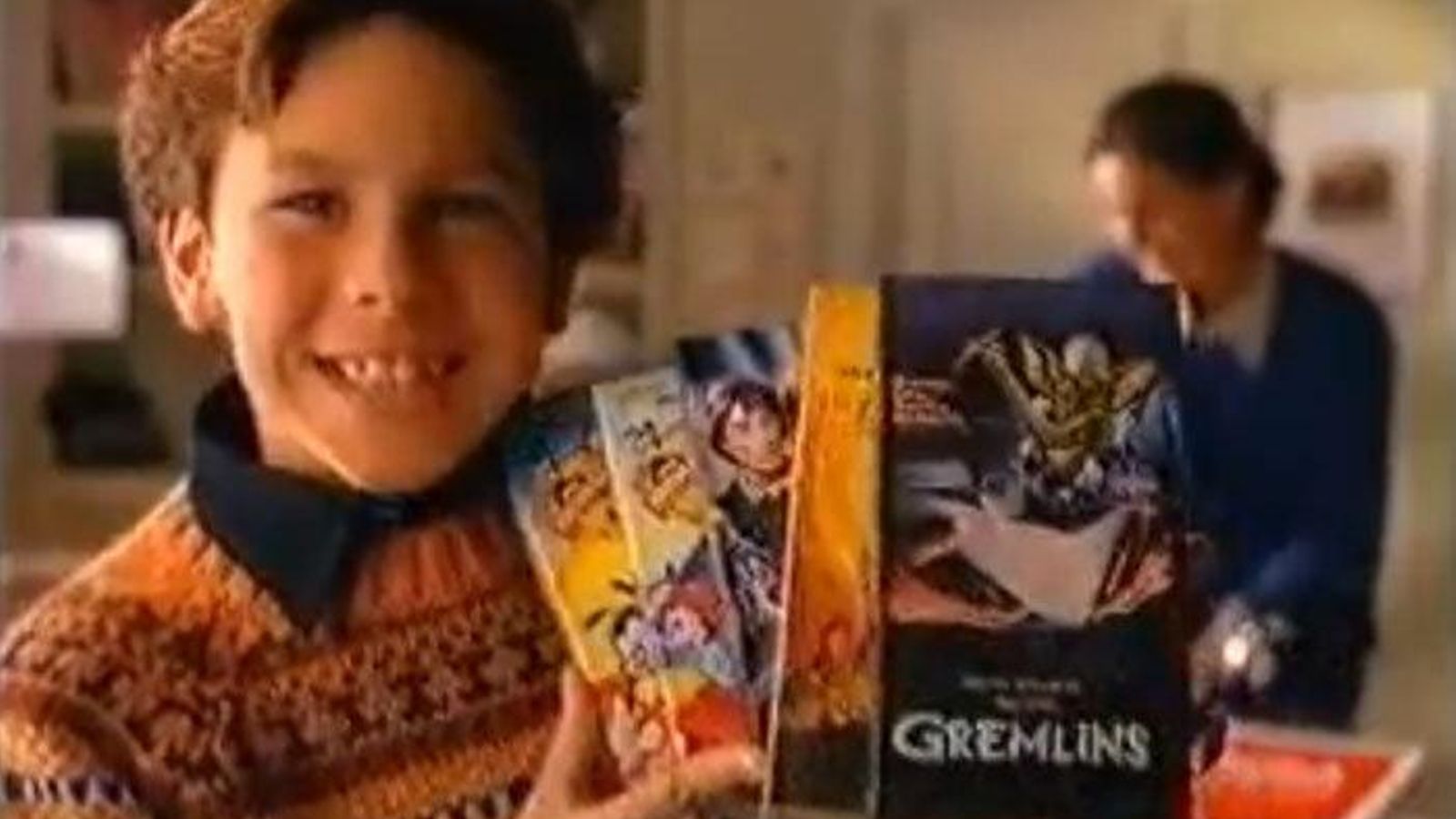 Mario, de niño, en un anuncio para la televisión.