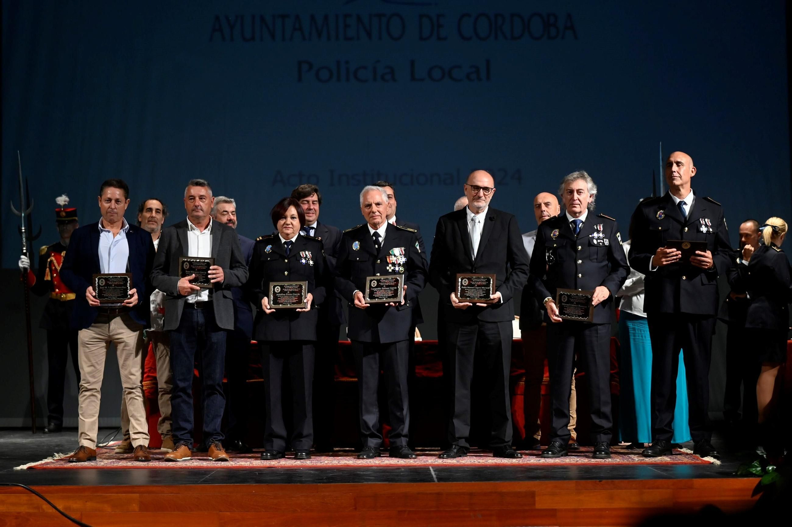 La celebración de la festividad del patrón de la Policía Local de Córdoba, en imágenes