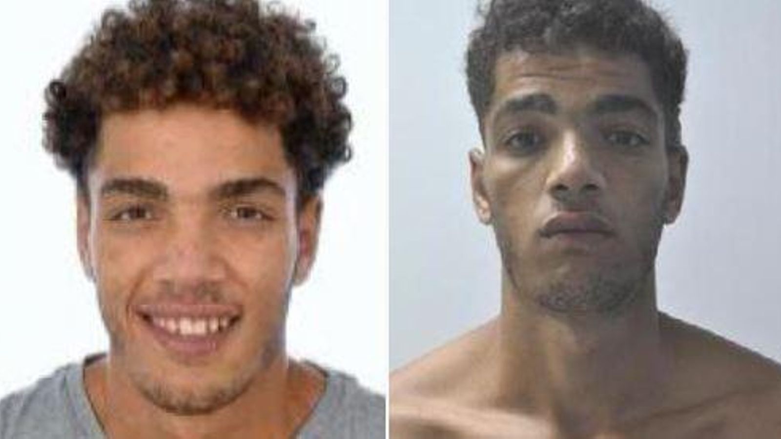 Las dos fotografías de 'El Pastilla' distribuidas por la Policía Nacional. Las dos fotografías de 'El Pastilla' distribuidas por la Policía Nacional.