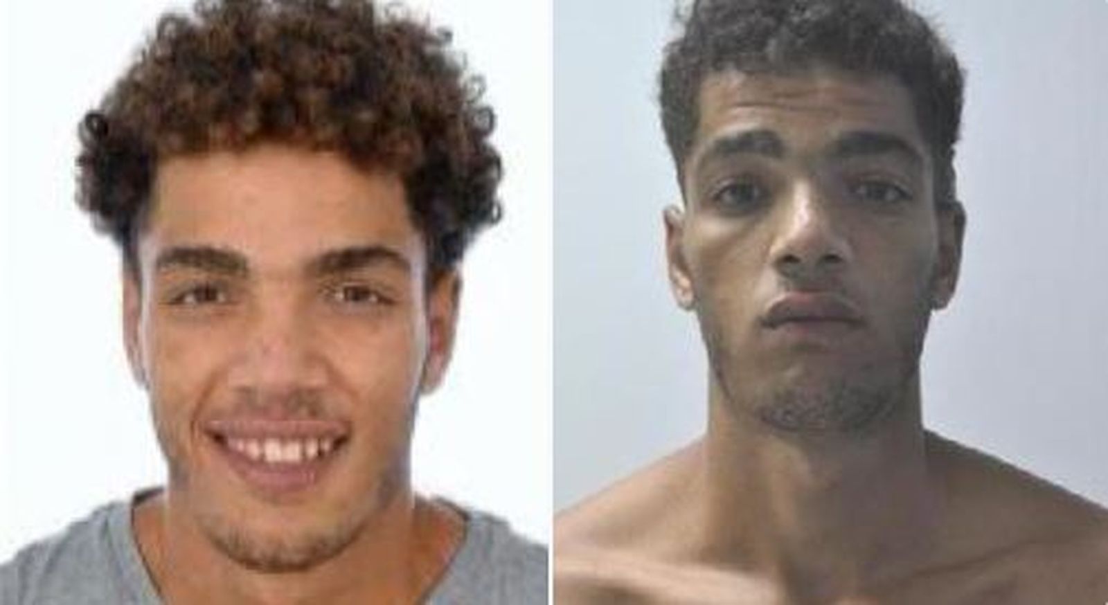 Las dos fotografías de 'El Pastilla' distribuidas por la Policía Nacional.