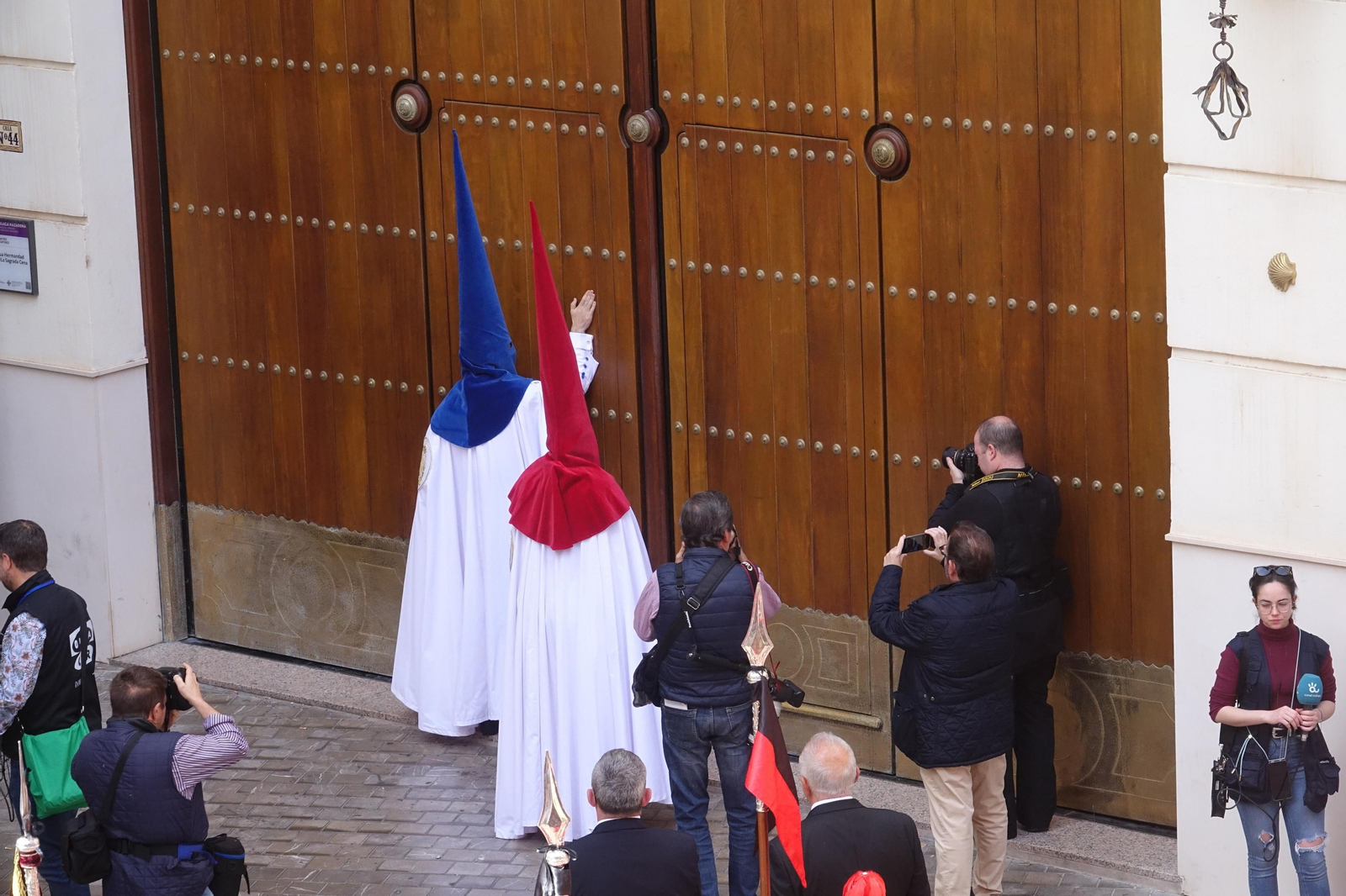 La Sagrada Cena en el Jueves Santo de Málaga, en fotos