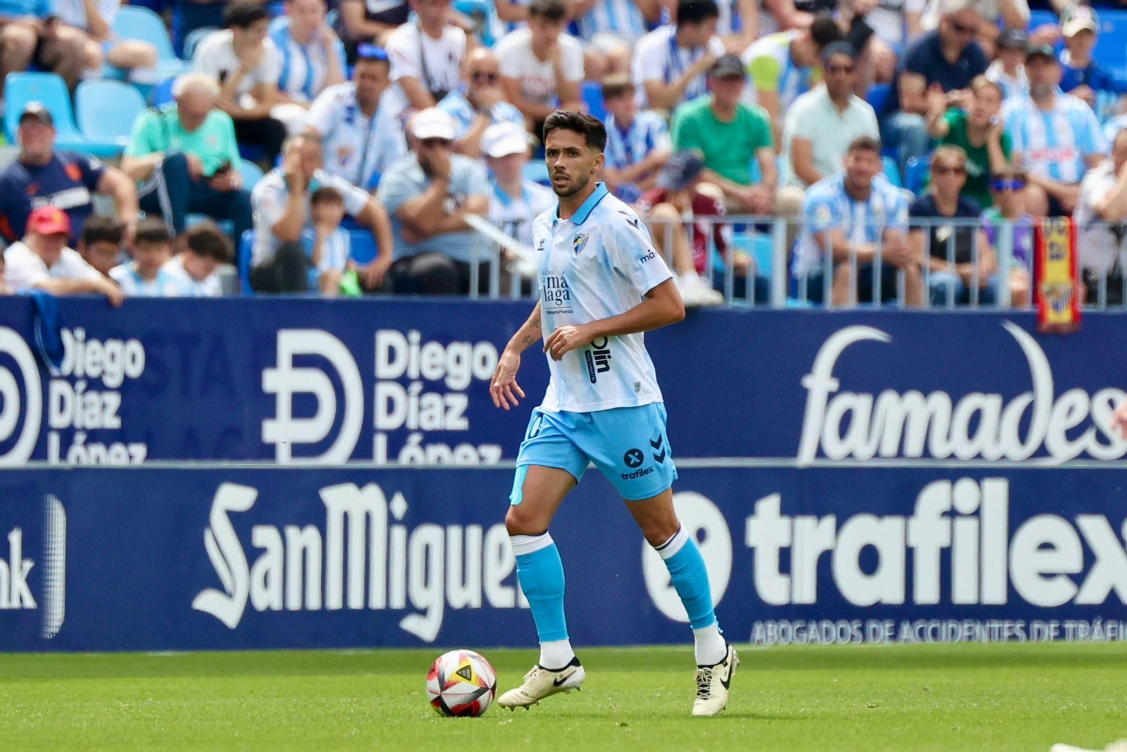 El Málaga CF - Mérida, en fotos