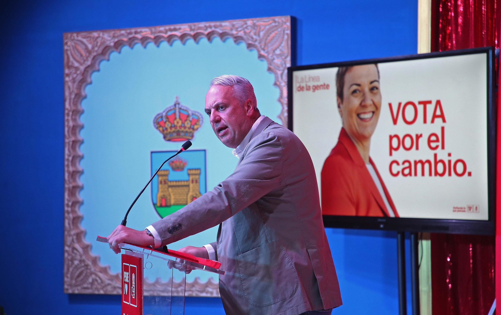Fotos de la presentación de la candidatura de Gemma Araujo a la Alcaldía de La Línea