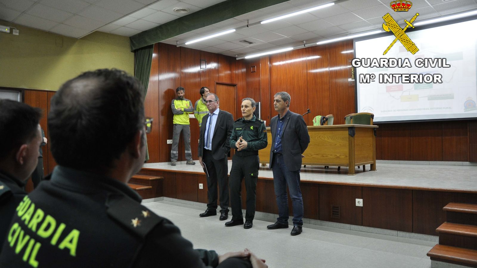 Jornada sobre desaparecidos celebrada en la Comandancia de Almería.