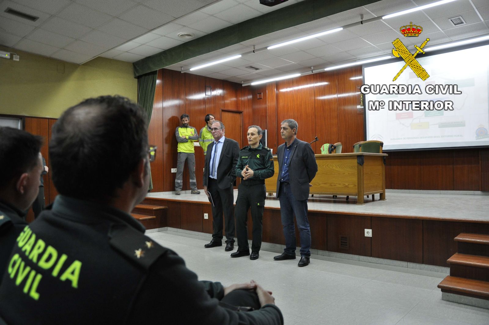 Jornada sobre desaparecidos celebrada en la Comandancia de Almería.