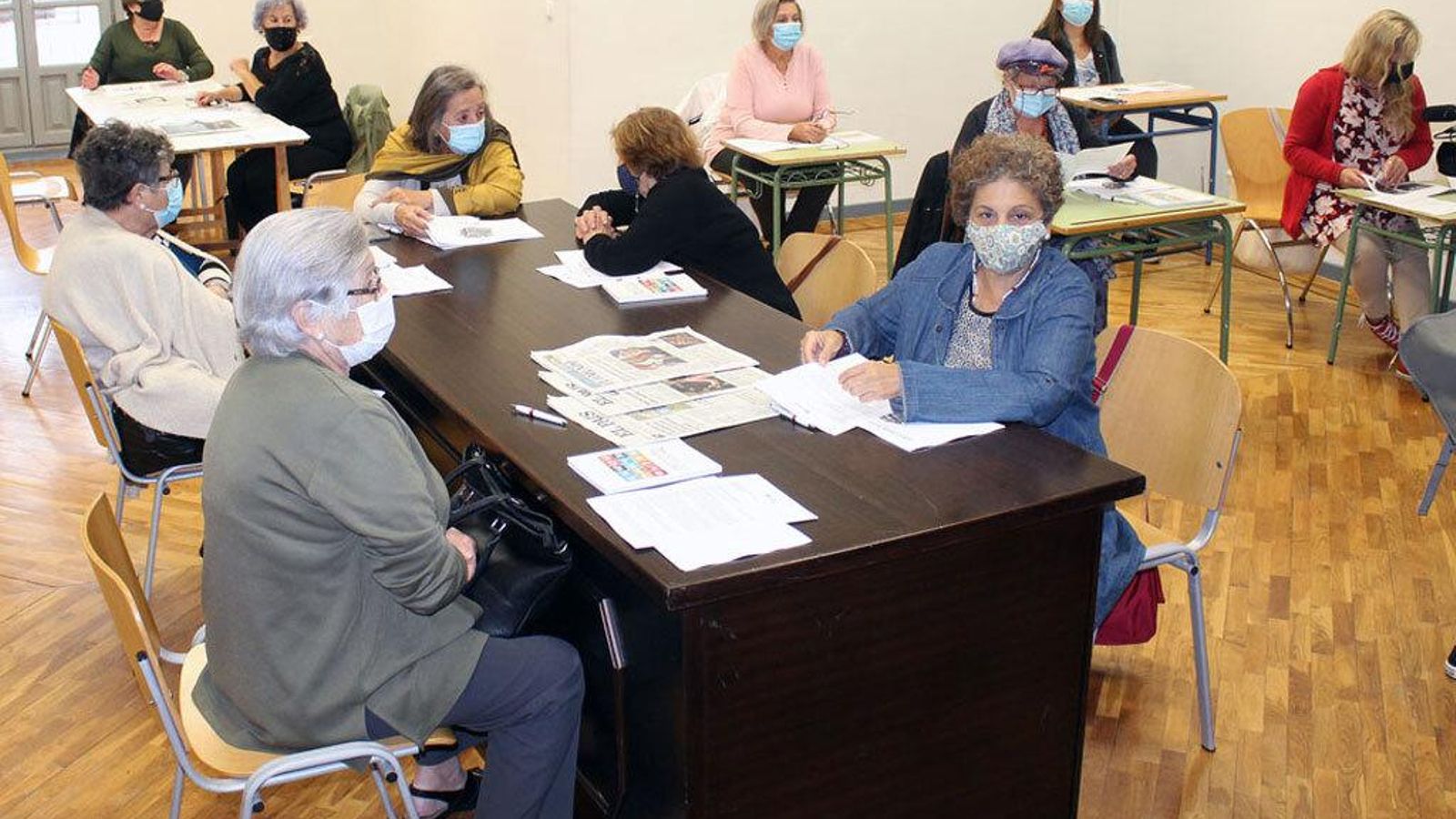 Taller de periodismo celebrado en Cartaya.