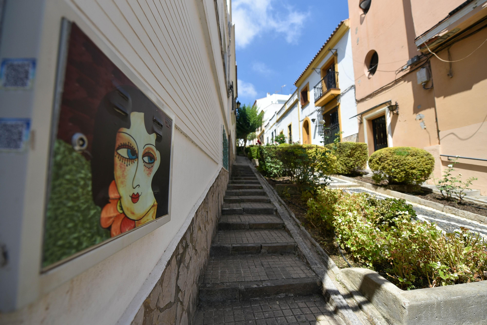 El barrio de San Isidro, un rincón especial de Algeciras, en imágenes.