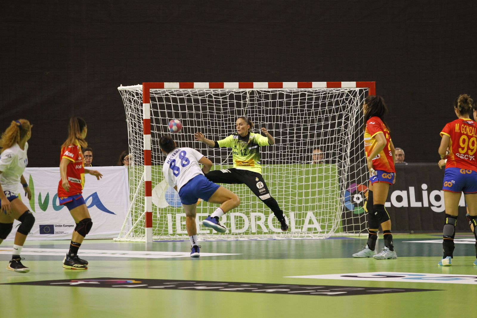 Fotogalería España-Grecia. Balonmano Femenino, fase clasificación Euro 2020