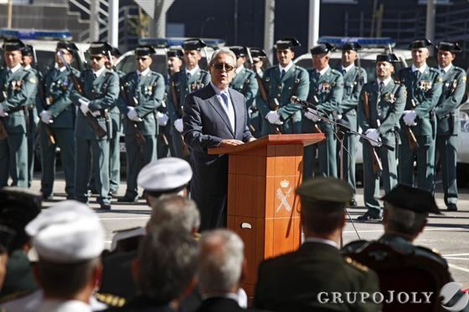 La Guardia Civil celebra el Día de su Patrona, la Virgen del Pilar. 

Foto: Jesus Marin