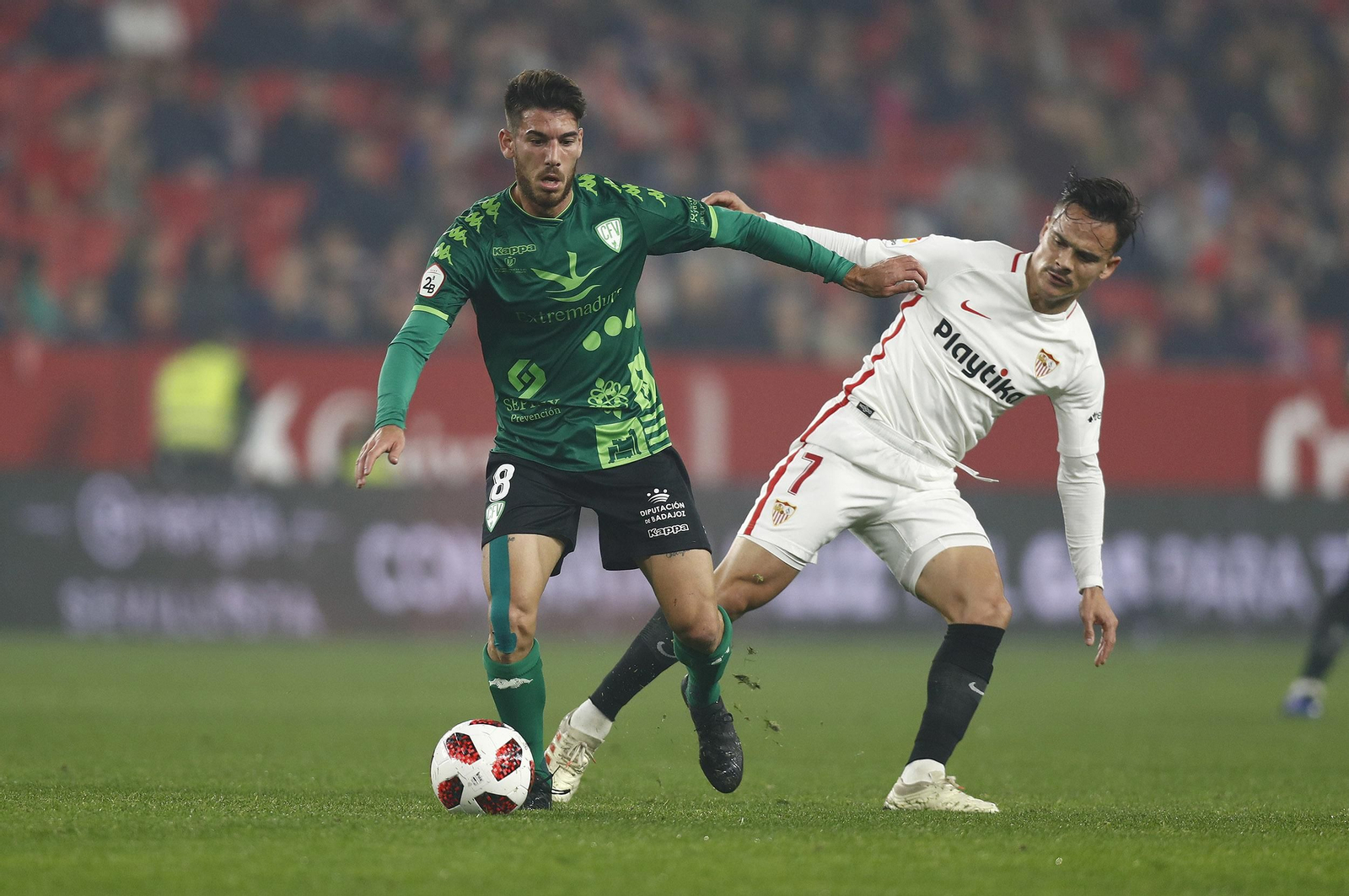 El Sevilla FC-Villanovense, en imágenes