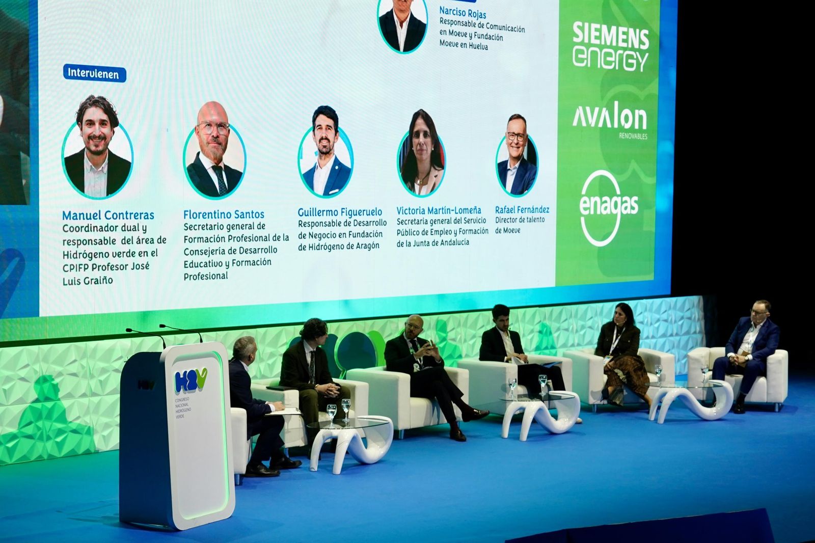 Imágenes del tercer día y clausura del Congreso del Hidrógeno verde en Huelva