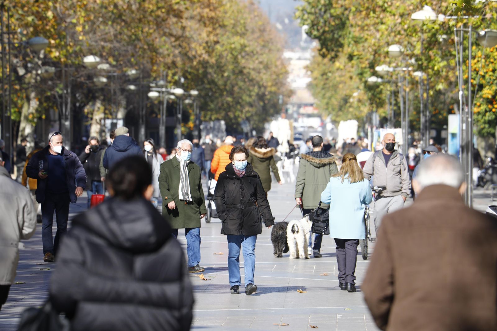 Ambiente en la calle en Córdoba.