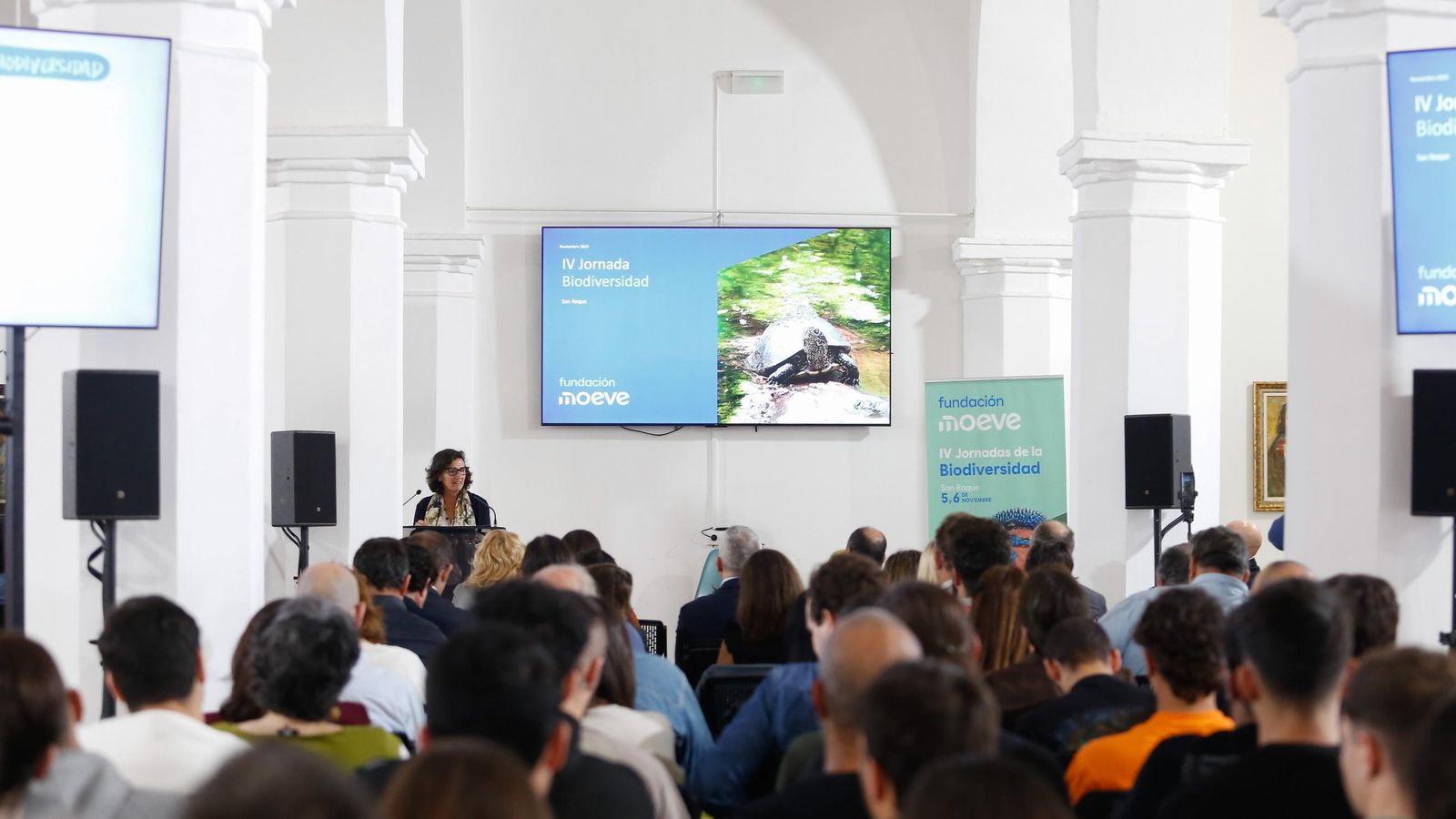Un momento de la intervención de la directora de Fundación Moeve, Teresa Mañueco.