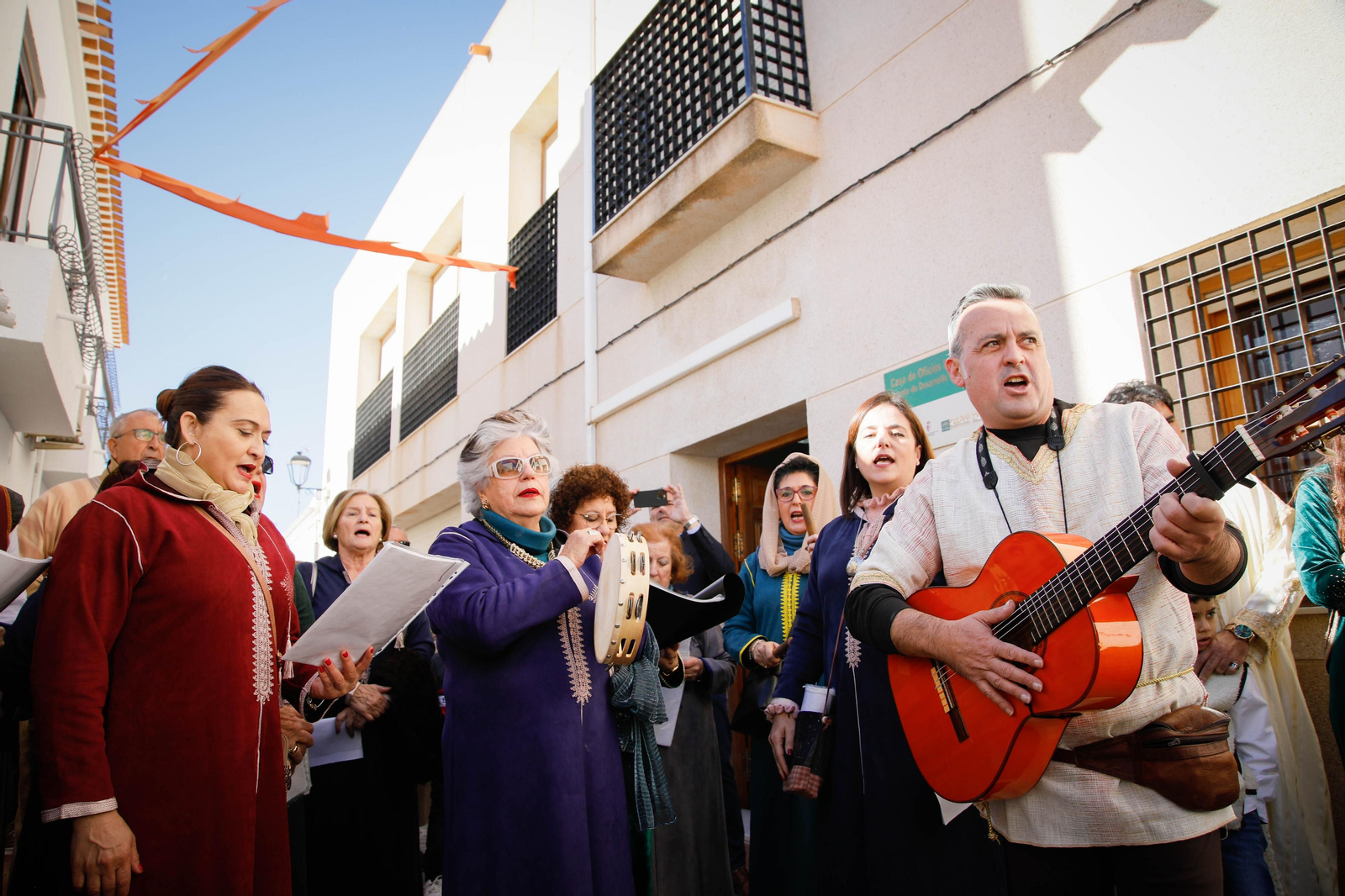 Las imágenes del Auto Sacramental de los Reyes Magos en Los Gallardos