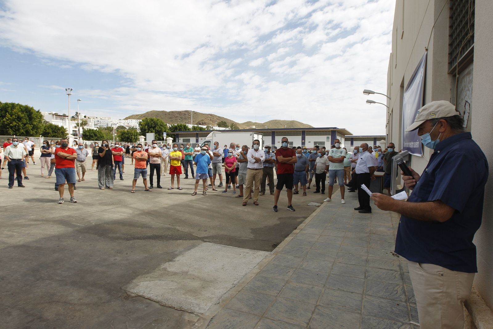 Fotogalería protestas pescadores de Carboneras