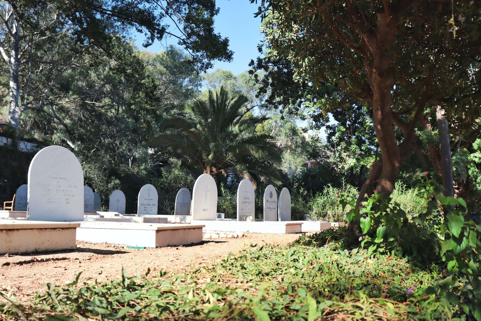 Tumbas del Cementerio Inglés