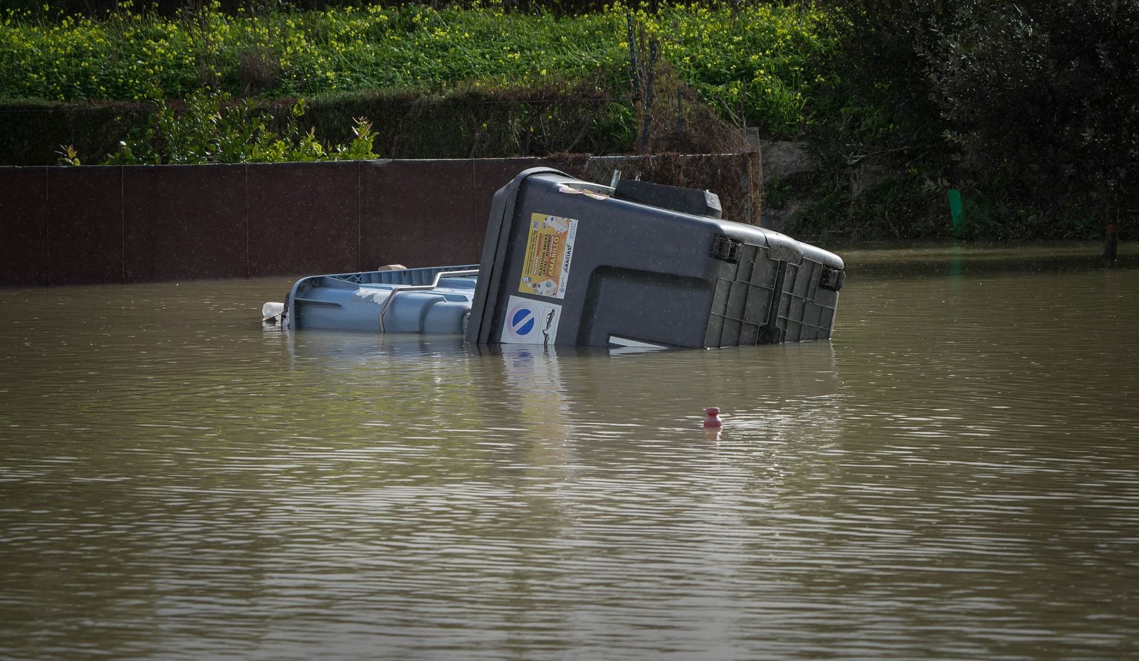 Intensa jornada en las zonas inundadas de Jerez, en imágenes