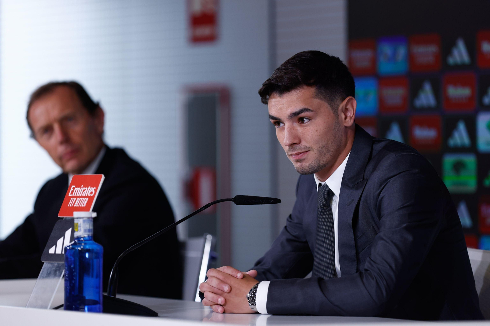 El regreso de Brahim Díaz al Real Madrid, en fotos