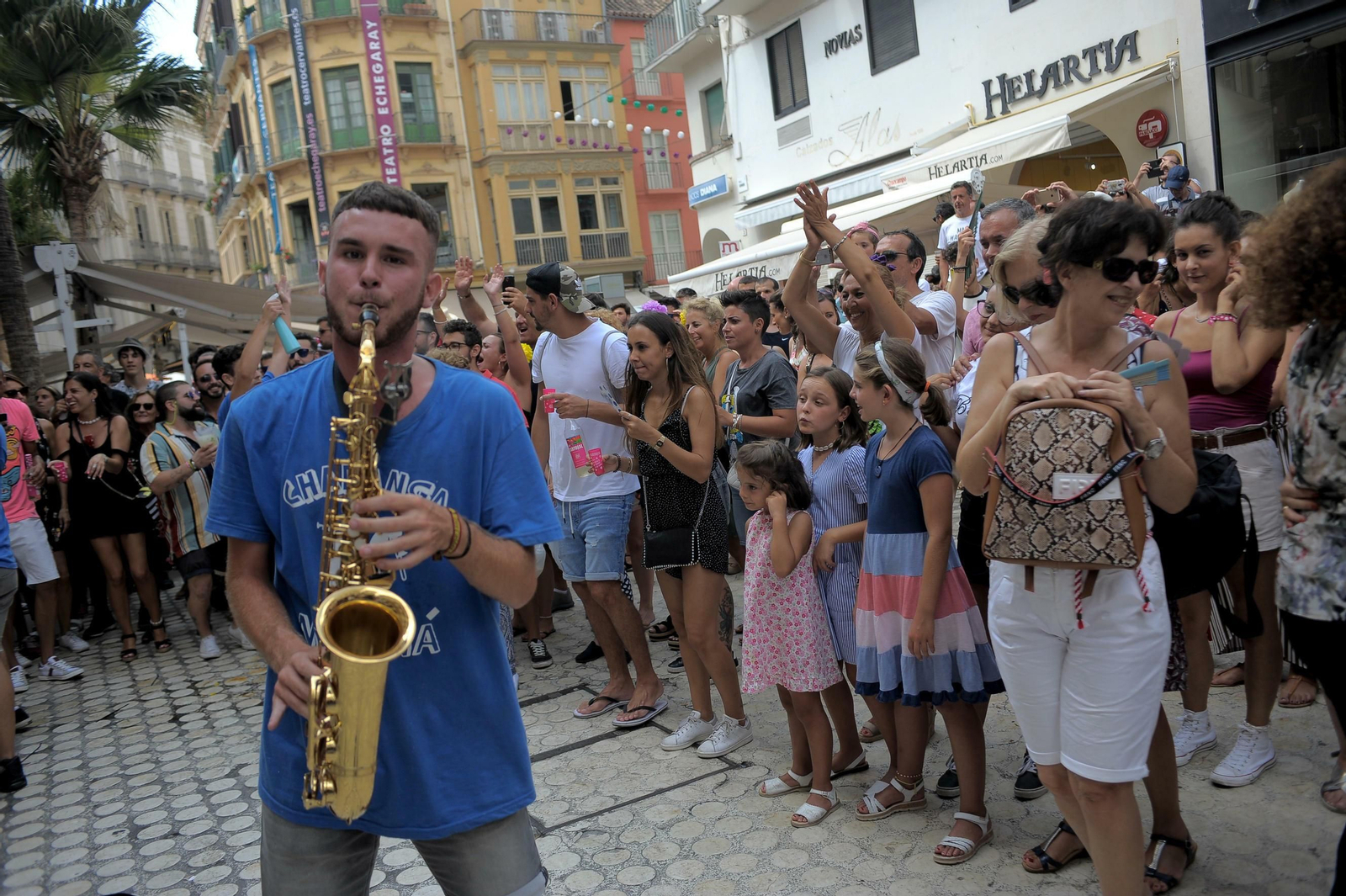 La Feria del Centro en Málaga, este miércoles en fotos