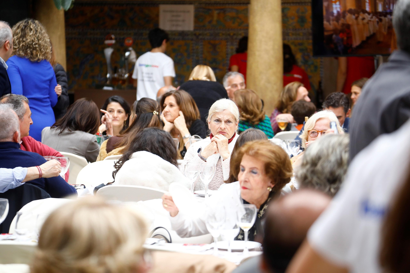 La comida benéfica de la Fundación Bangassou en Córdoba, en imágenes