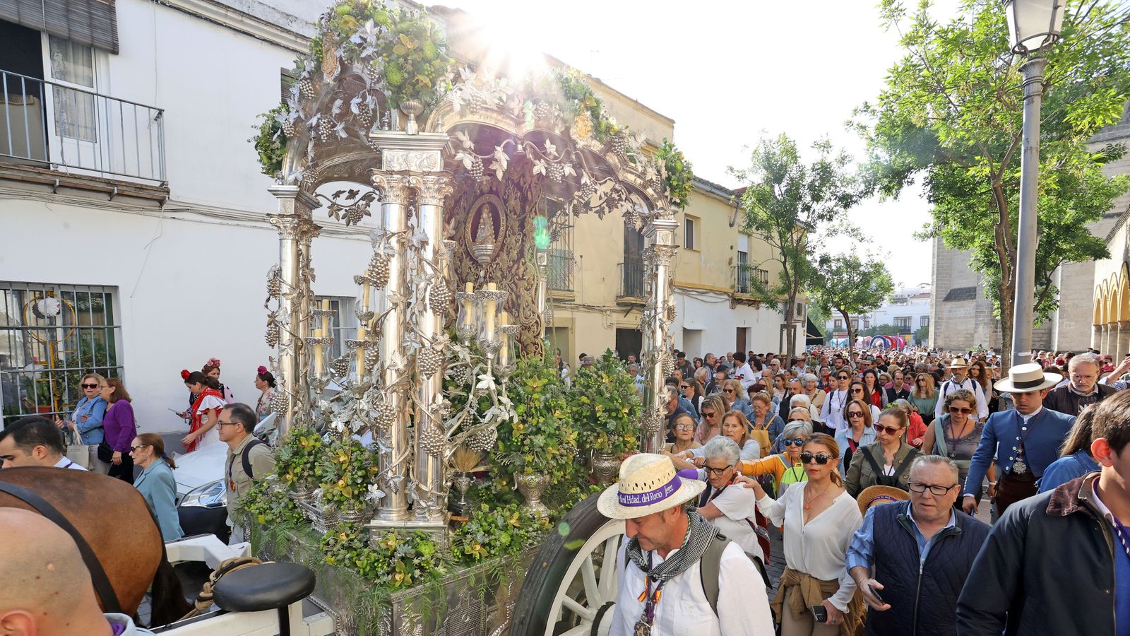 La Hermandad del Rocío de Jerez comienza su camino