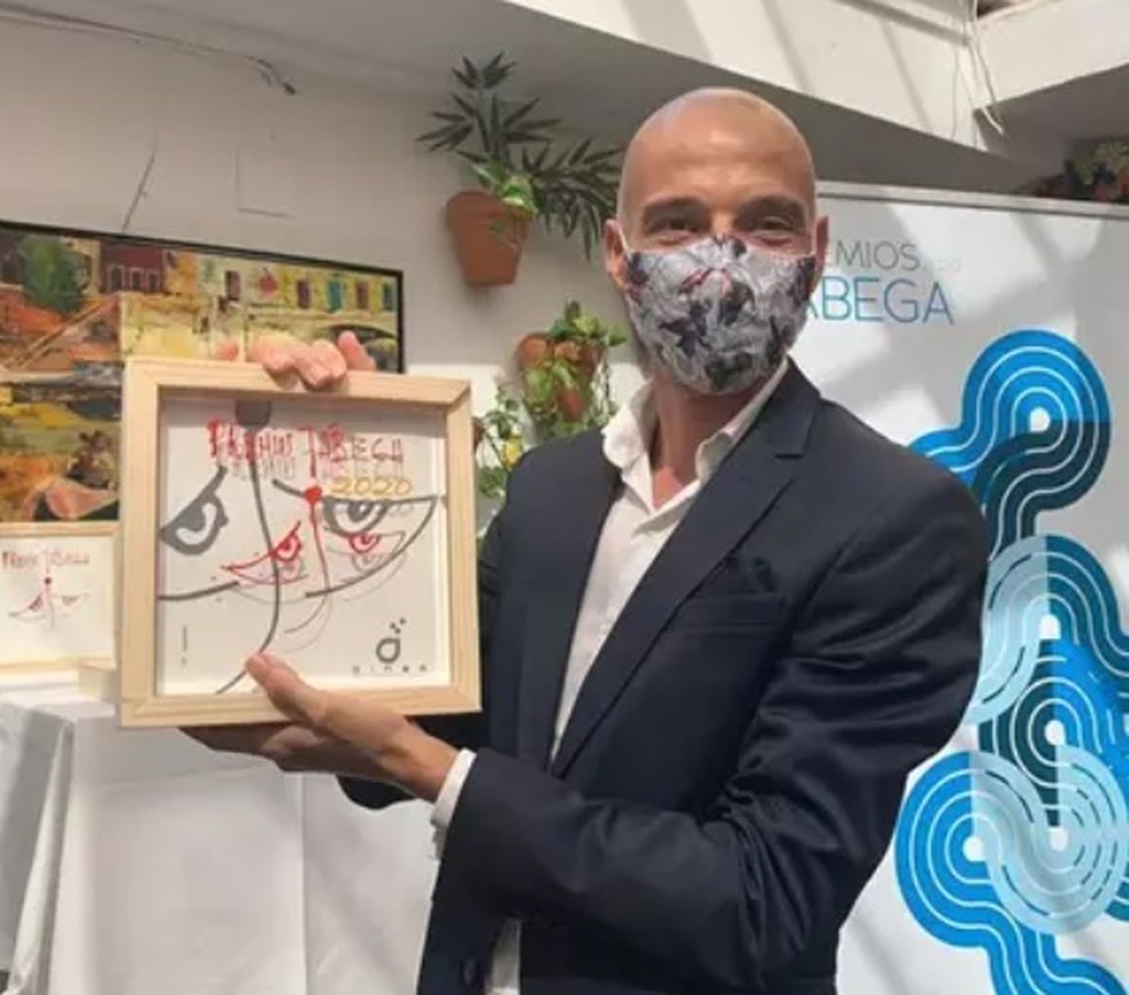 El presidente de la Asociación Cultural Jábega