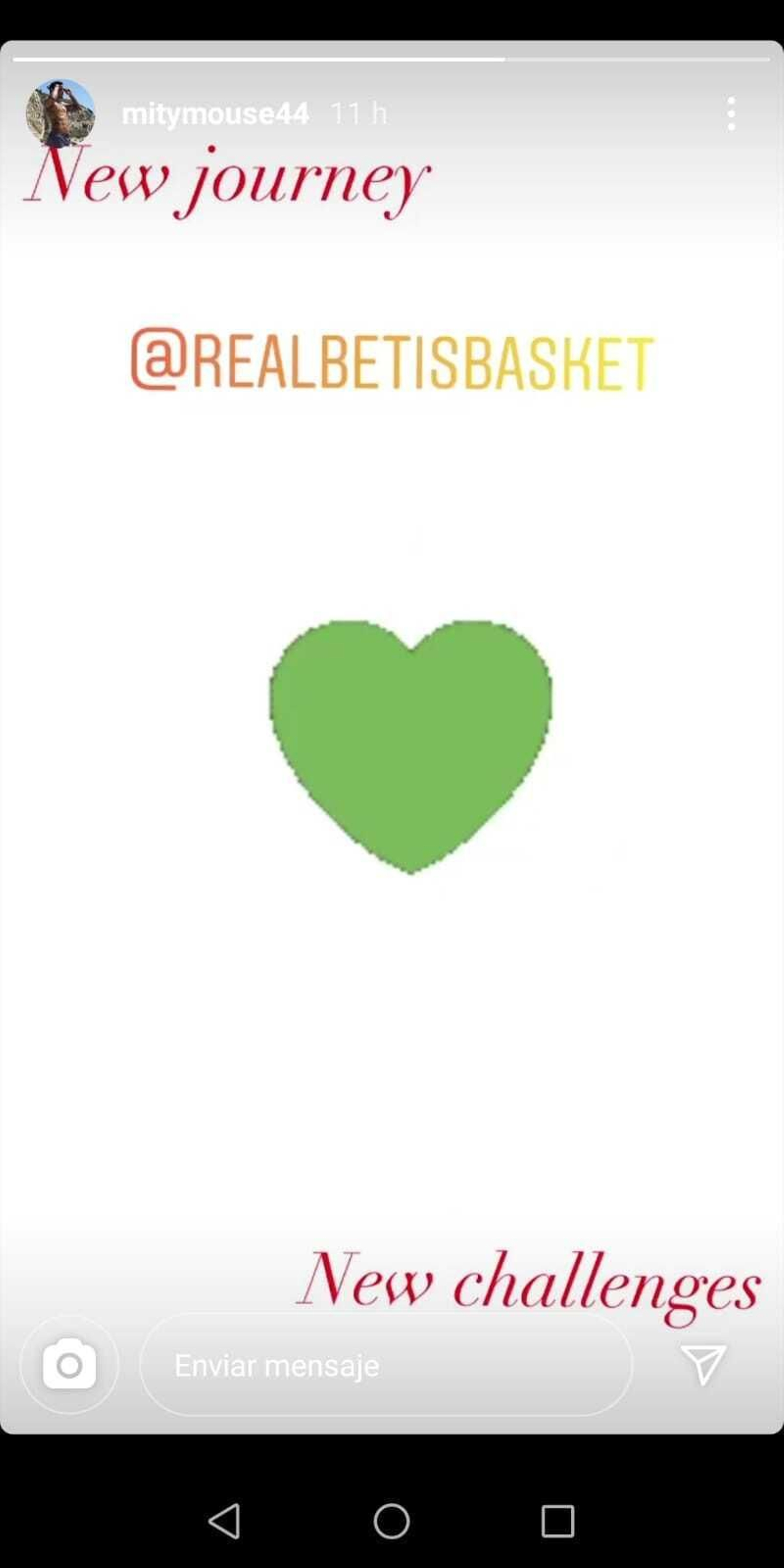 Imagen de las redes sociales de TJ Campbell.