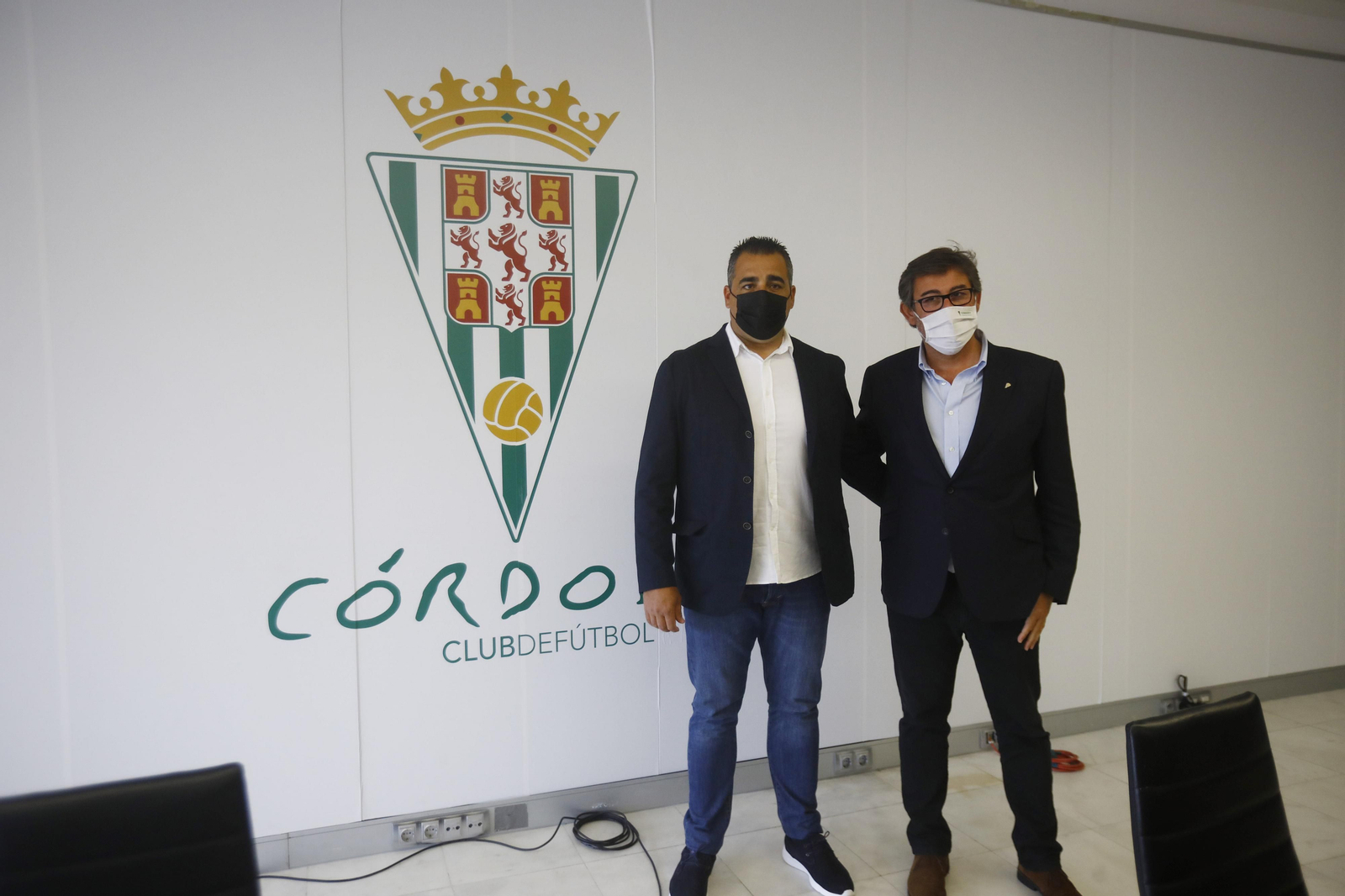 La presentación de Germán Crespo como técnico del Córdoba CF, en imágenes