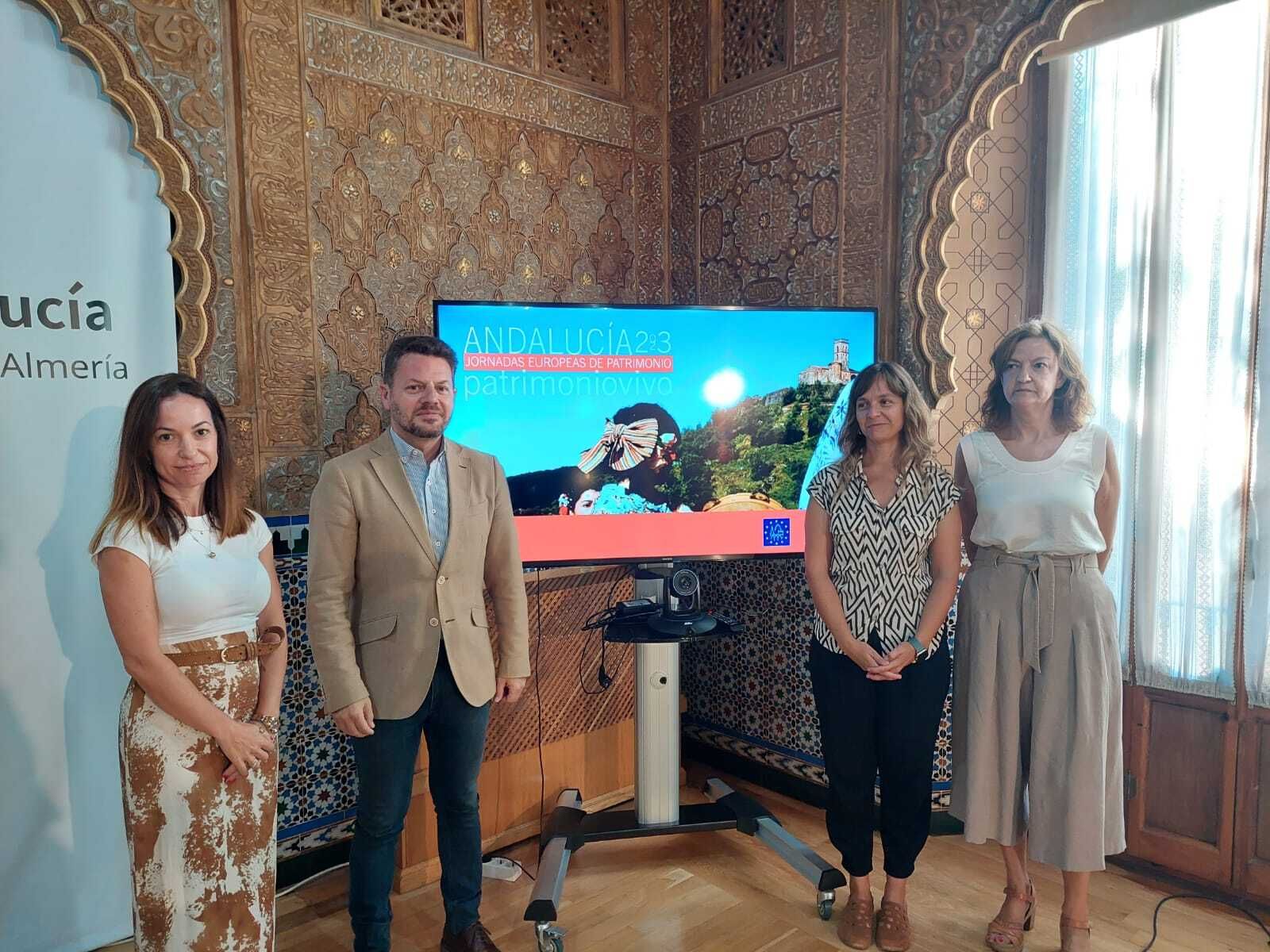 El delegado de Cultura, José Ángel Vélez presentando las Jornadas Europeas de Patrimonio.