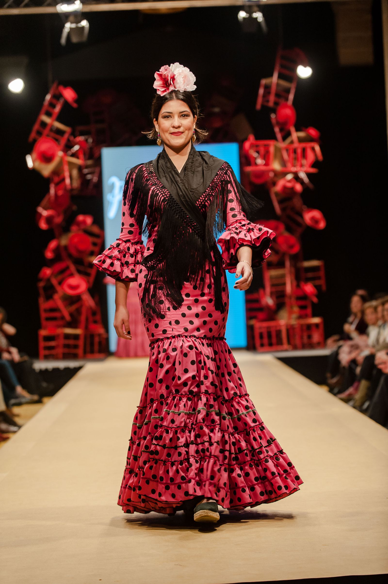 Pasarela Flamenca Jerez 2019: Pilar Villar, fotos del desfile