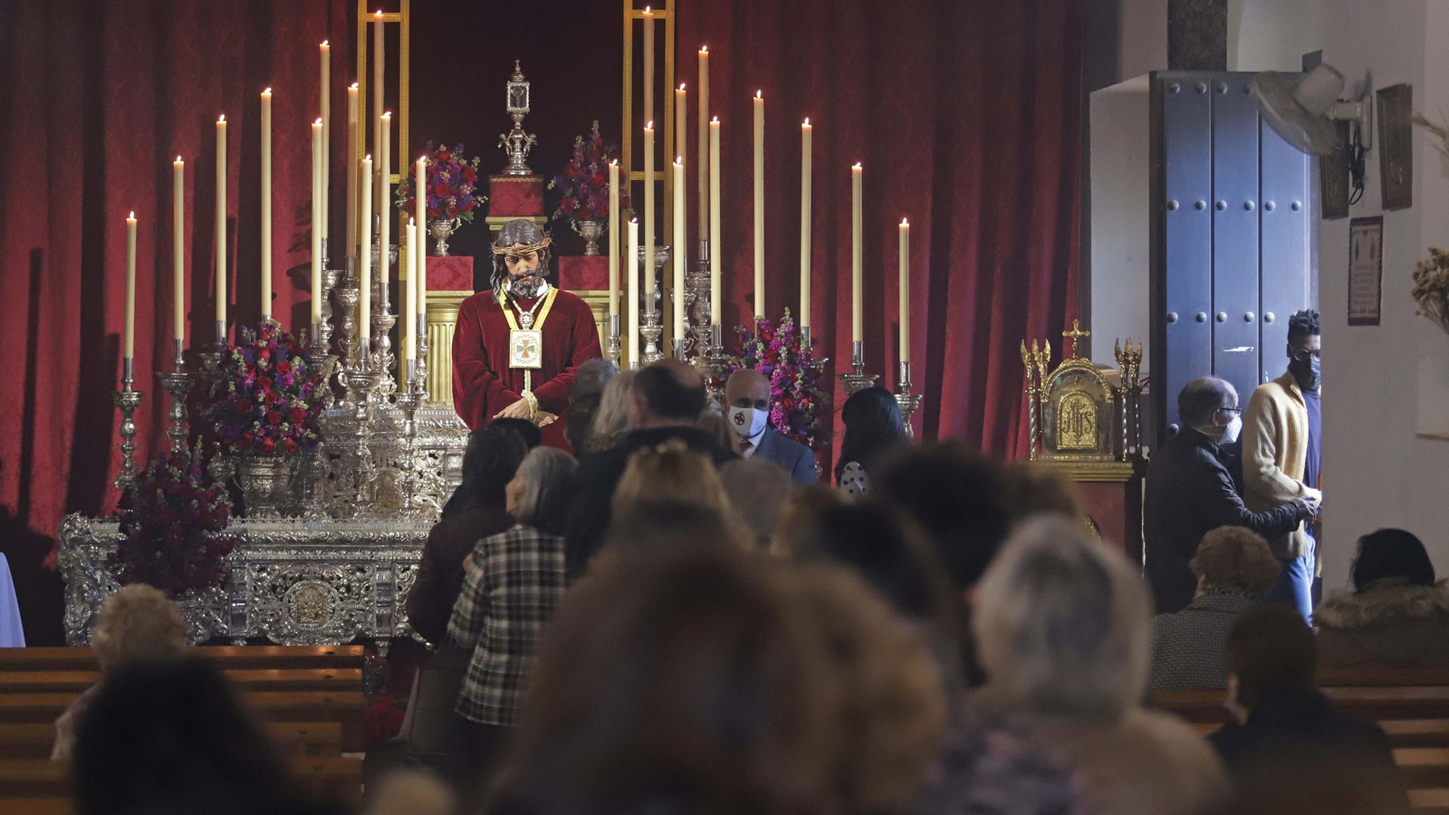 Fotos de la veneración al Cristo de Medinaceli en Algeciras