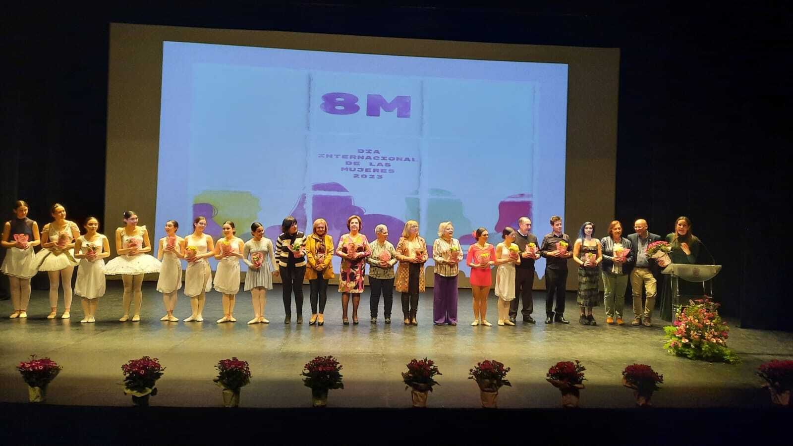 Imagen de archivo de una de las iniciativas llevadas a cabo por el Centro de la Mujer por el 8-M.